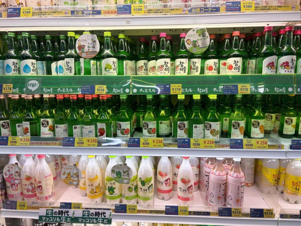 新大久保の韓国食品専門店「ソウル市場」 チャミスル