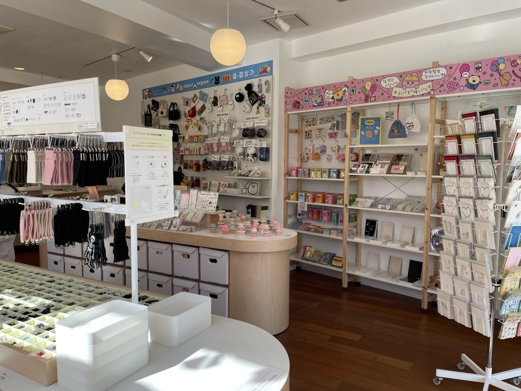 名古屋の韓国雑貨セレクトショップ『object japan Nagoya』　店内