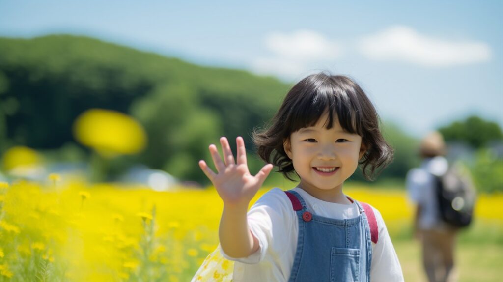 女の子