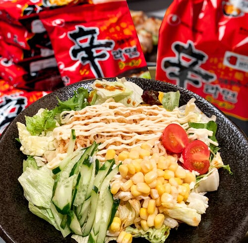 辛ラーメンサラダ