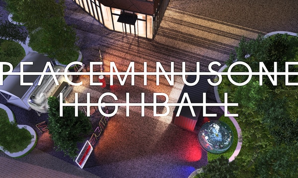 PEACEMINUSONE HIGHBALL POPUP STORE