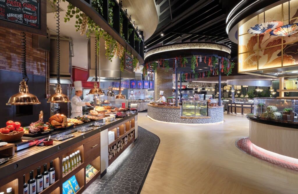 ビュッフェレストラン