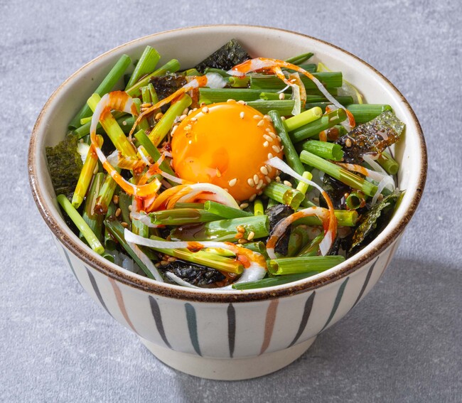 ピリ辛ネギ玉ご飯