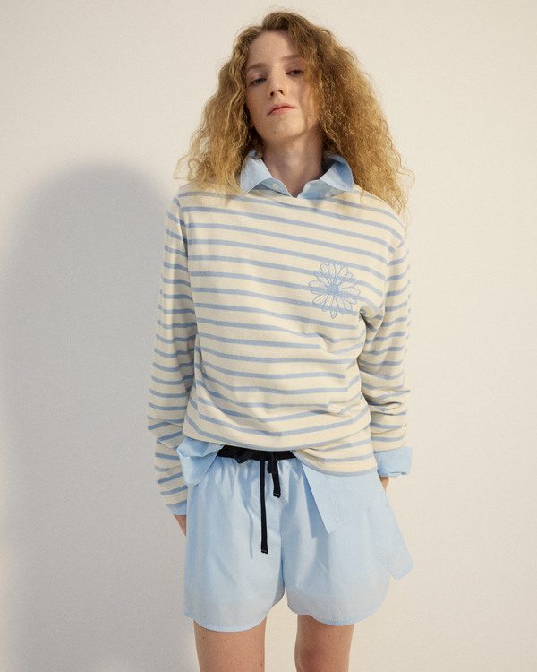 TSHIRT LONG SLEEVE LILIES 01