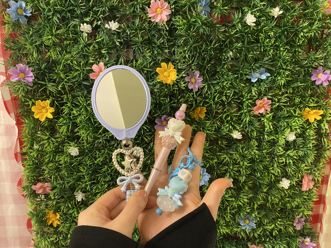 手鏡、キーチャーム